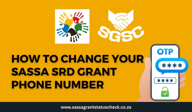 How to Change Your SASSA Phone Number for SRD Grant (Online or Offline Method)