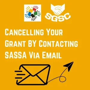 Cancel Your Grant By Email