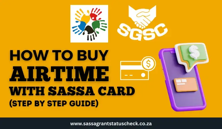 How to Buy Airtime With Your SASSA Card