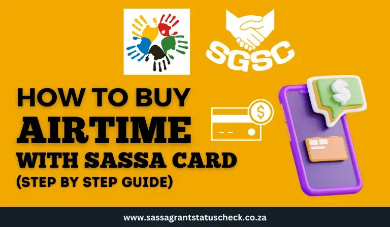 How to Buy Airtime With SASSA Card