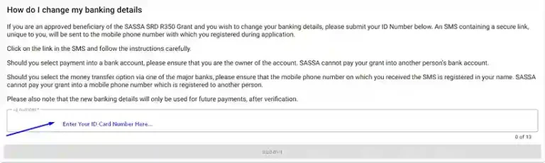 Changing Your SASSA SRD Payment Method to Boxer - For South African ID Card Holders