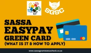 SASSA EasyPay Green Card
