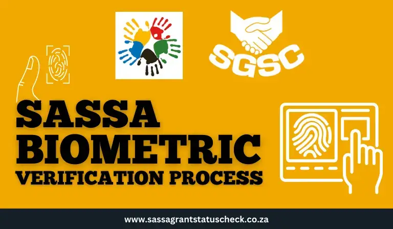 SASSA Biometric Verification Process