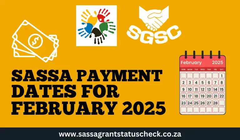 SASSA Payment Dates for February 2025